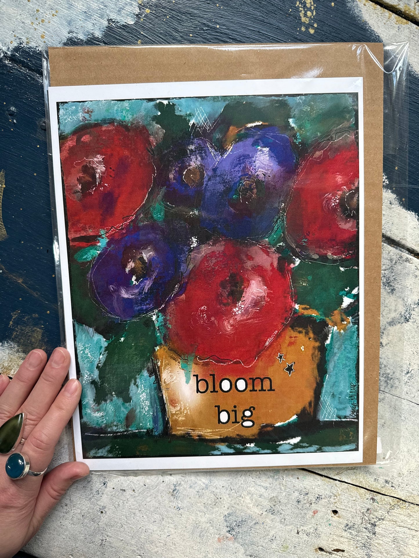 Art Print By Sonia-“Bloom Big”