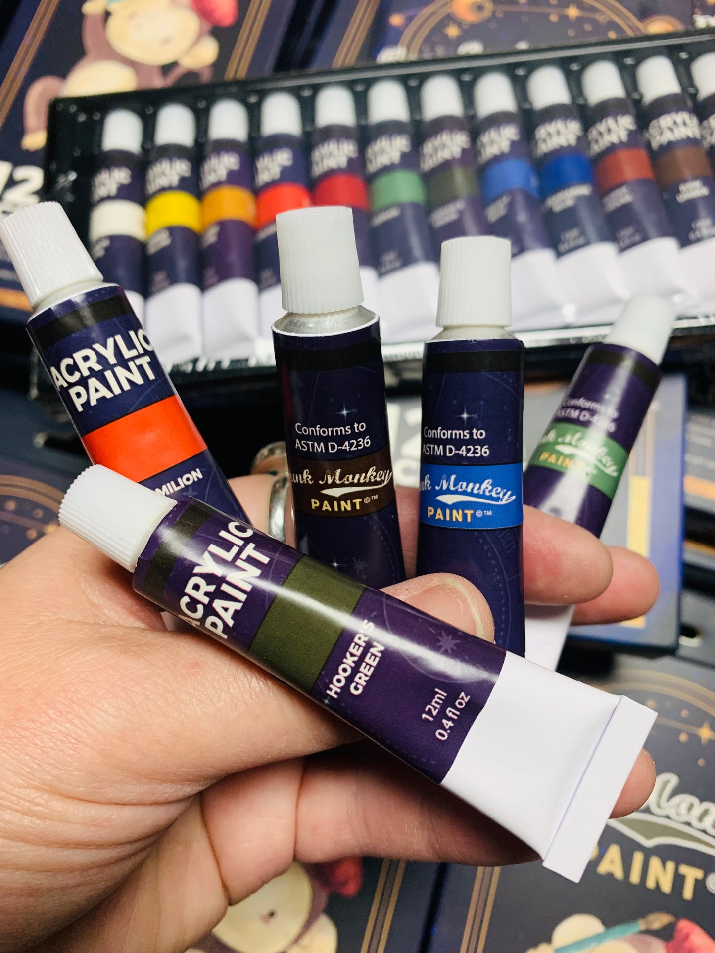 Junk Monkey Paint™️-Acrylic Art Set